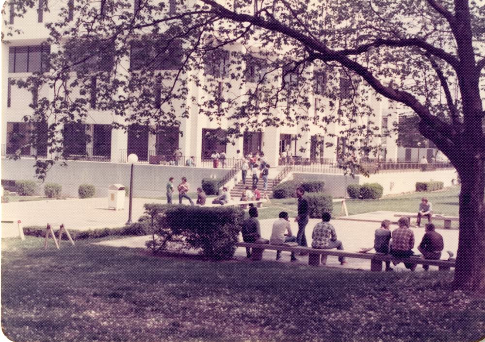 Library (Exterior) After Construction, 1980