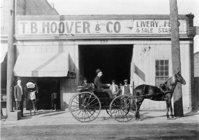 Hoover Livery Stables, 1905