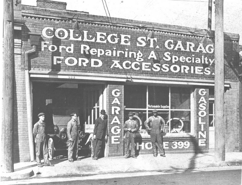 Crowell's Garage, 1913