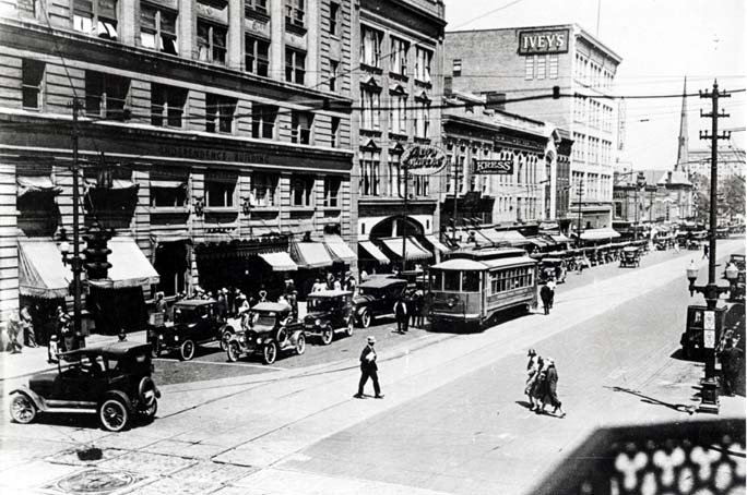 Uptown Charlotte, 1925