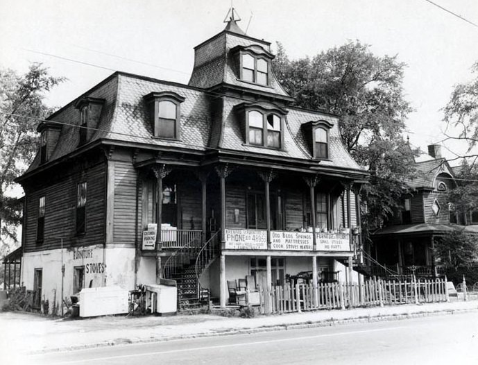 House later Antique Store, 1968