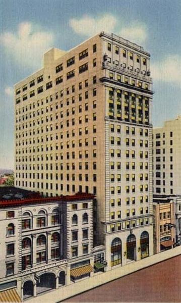 Johnston Building on South Tryon Street, 1960