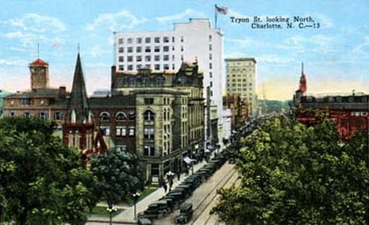 Uptown Charlotte, 1905