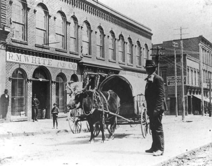 Uptown Charlotte, 1880s