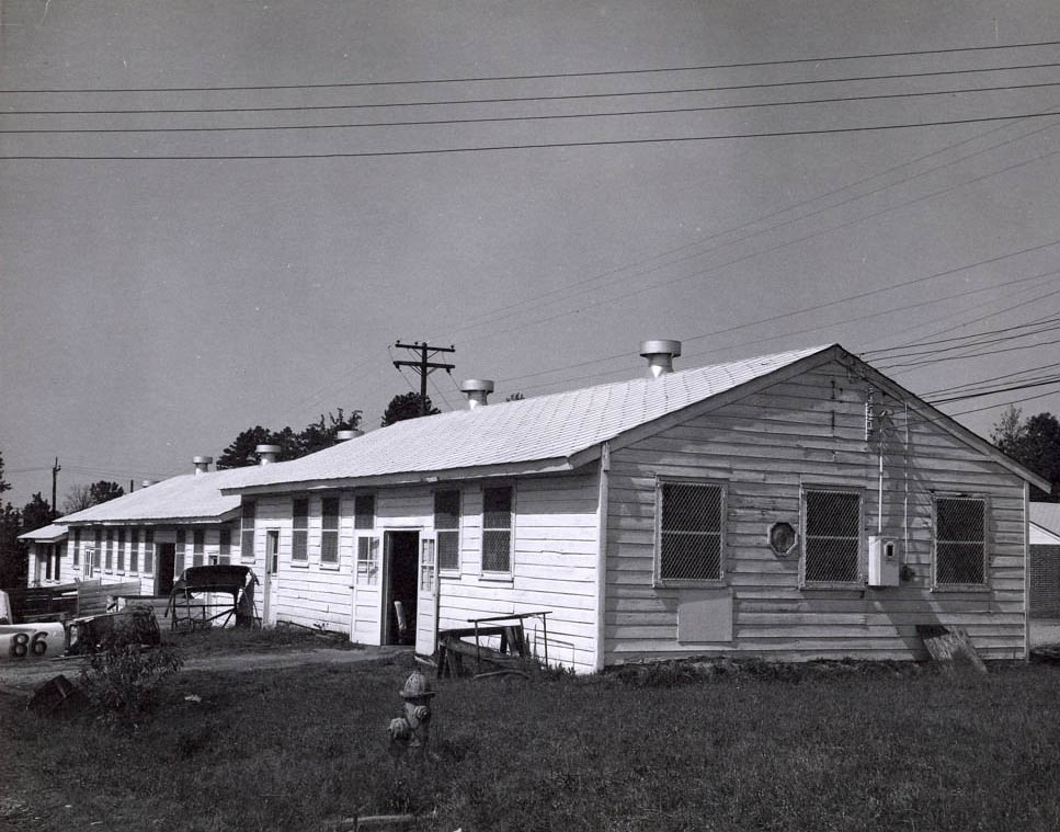 Former Morris Field Hospital Building, 1963