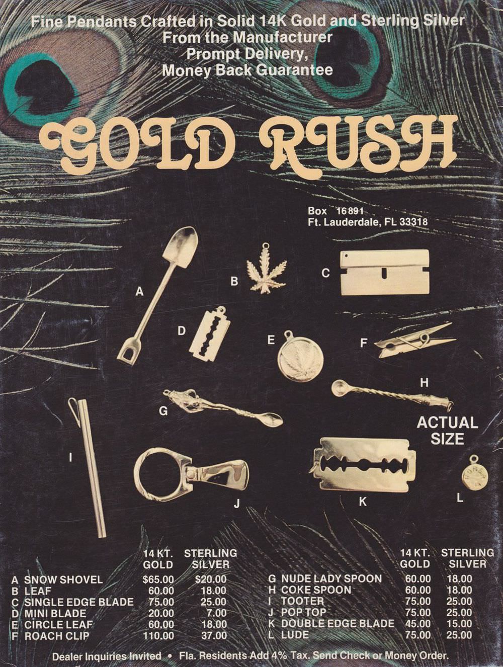 Ridiculous Vintage Ads of Cocaine and Cocaine Paraphernalia from the 1970s and 1980s