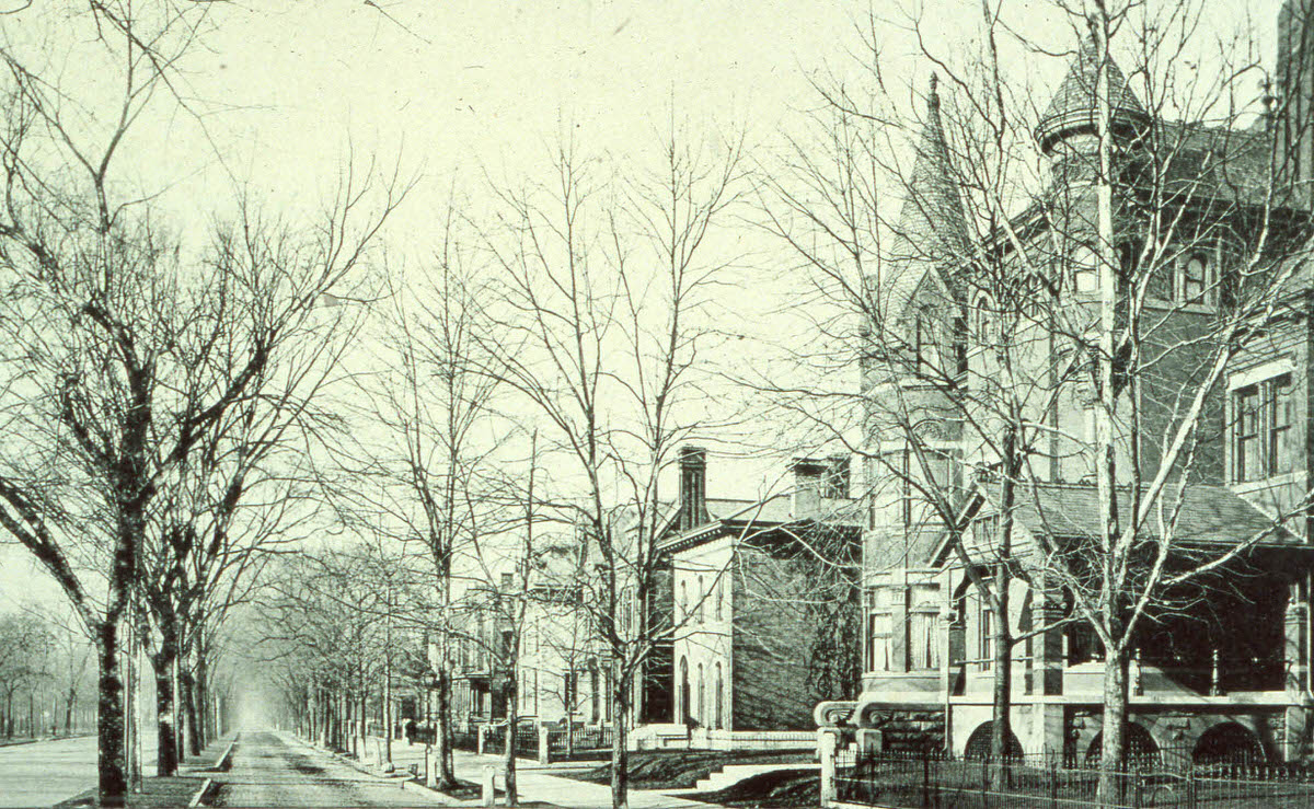 East Broad Street Residential Scenel, 1889