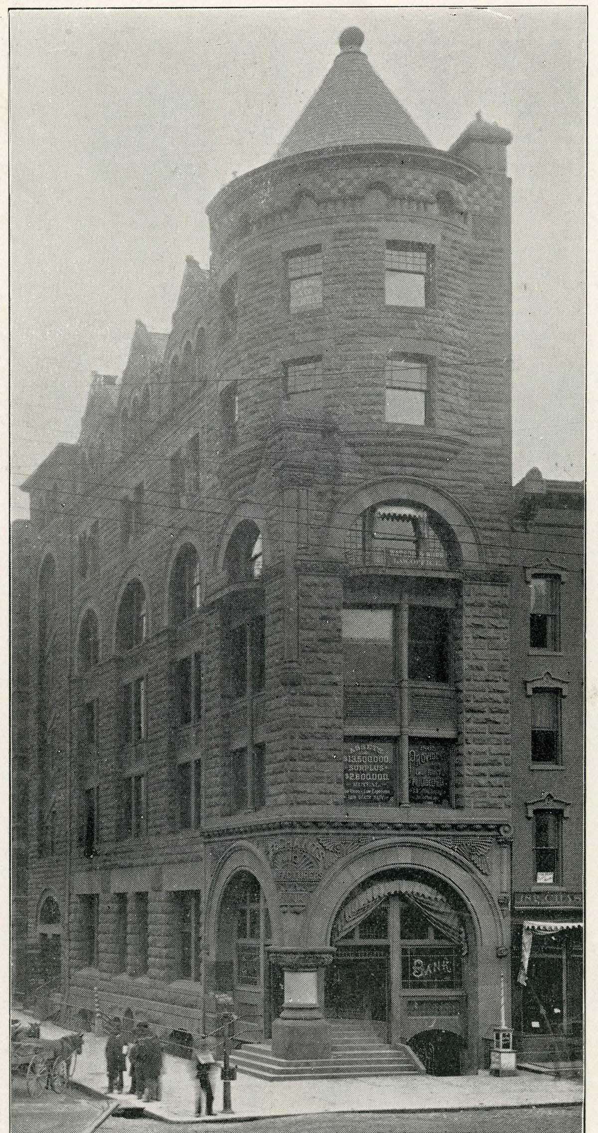 Merchants and Manufacturers National Bank photograph, 1896