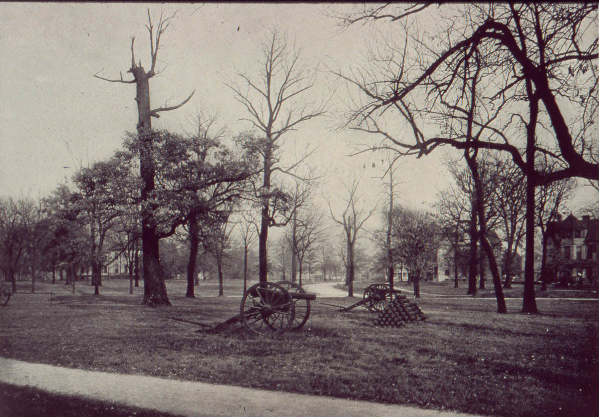 The Parade Ground, United States Barracks, 1883