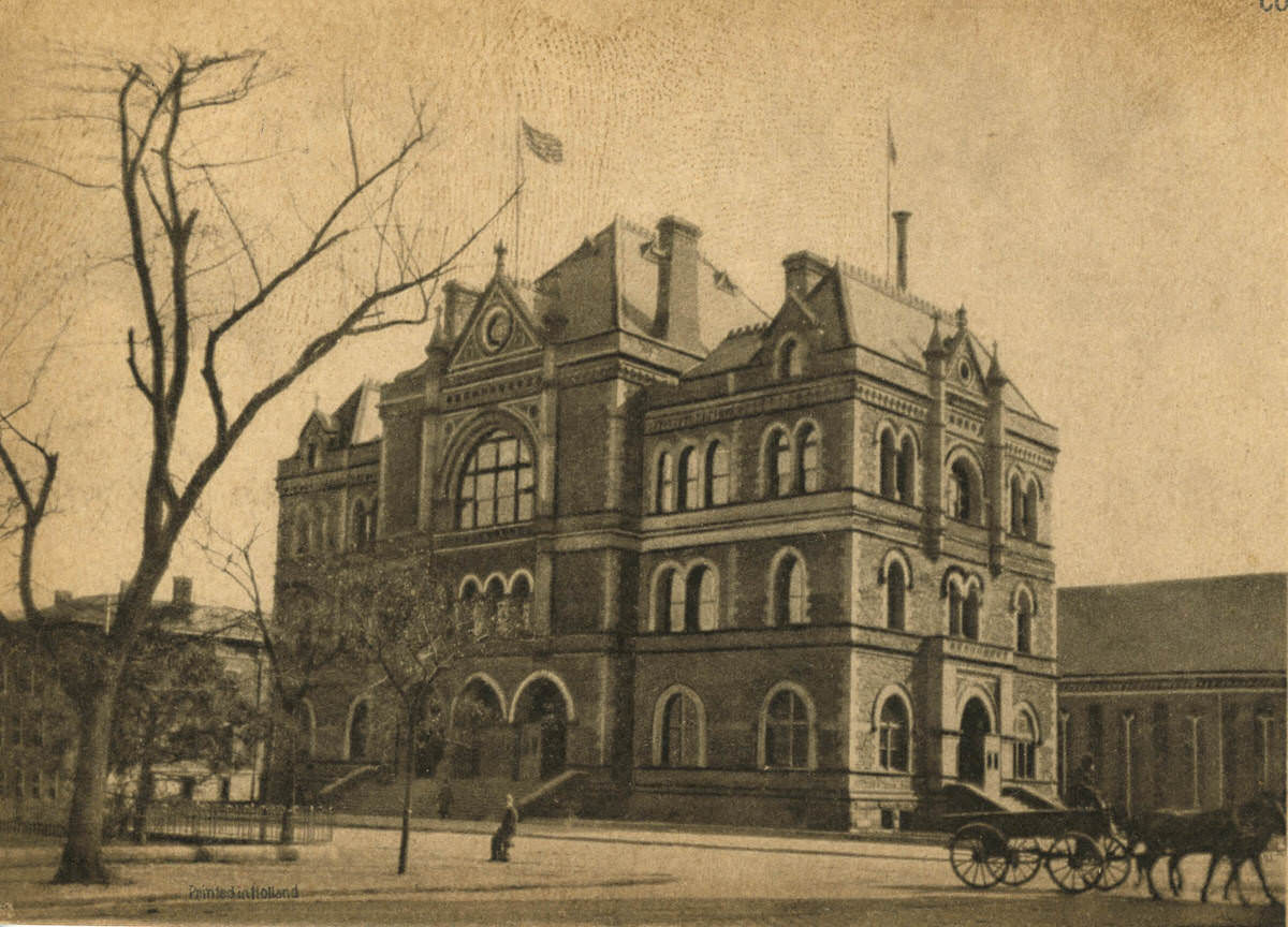 Post Office and Custom House, 1889