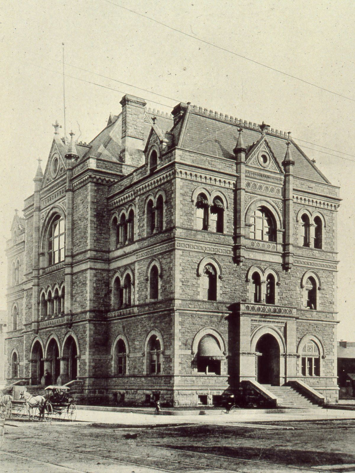 United States Post Office and Government Building, 1889