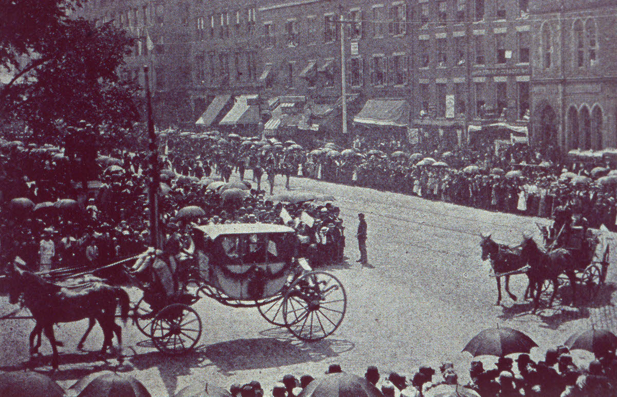 Ohio Centennial opening parade. September 4, 1888