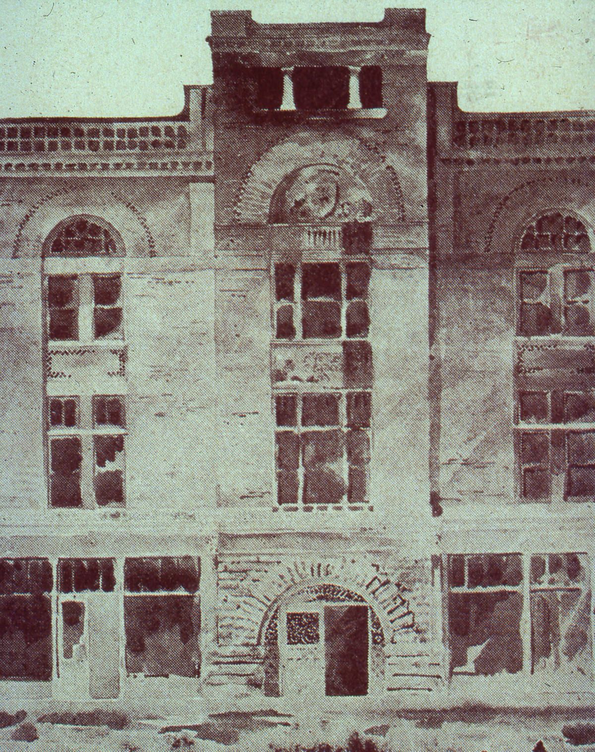 Odd Fellows Temple photograph, 1890