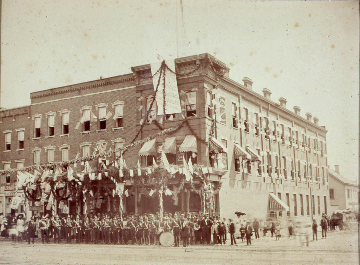 Frech Brothers Saloon building, September, 1888
