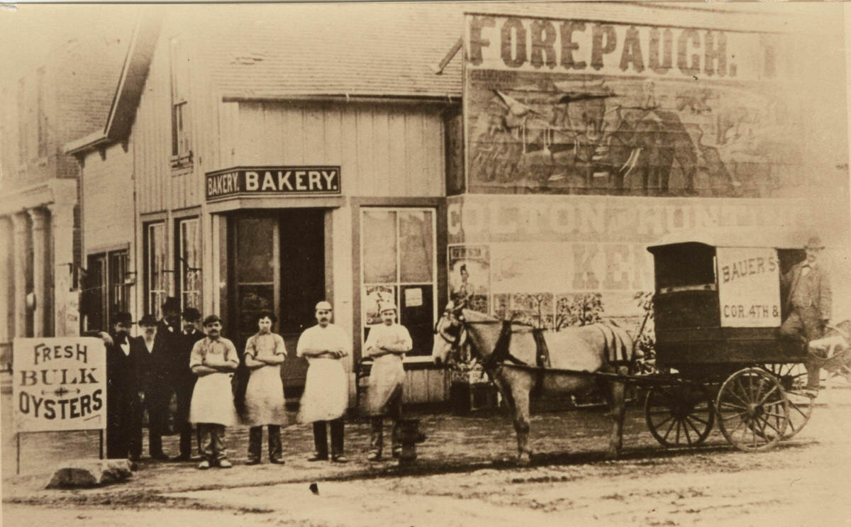 George Bauer Bakery, 1882