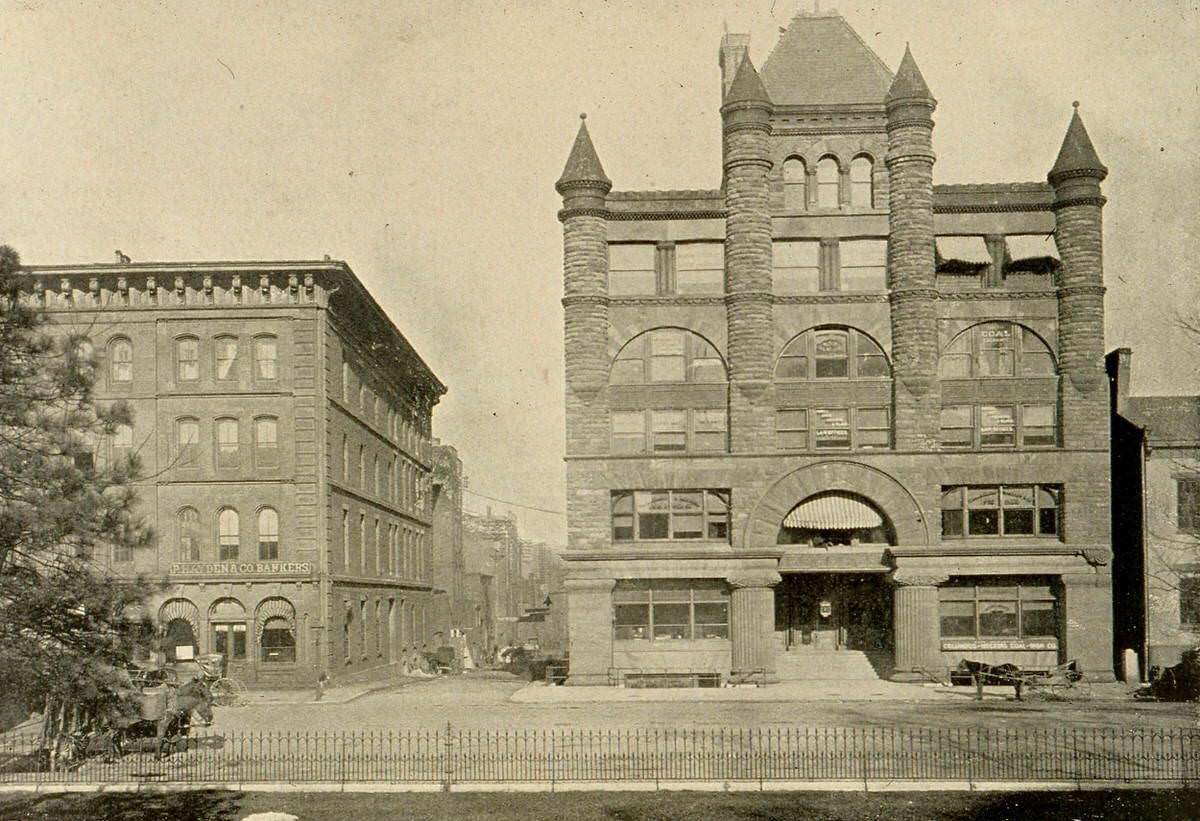 Columbus Board of Trade building, 1889
