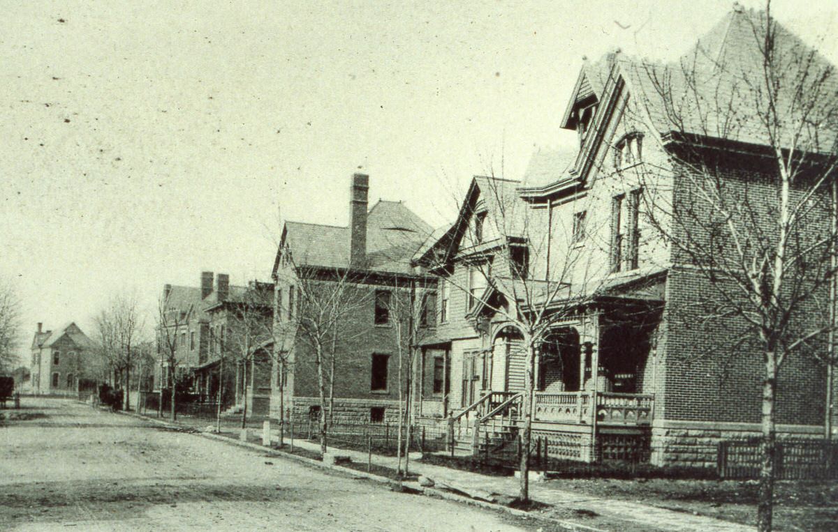 Hoffman Ave Residential District, 1889