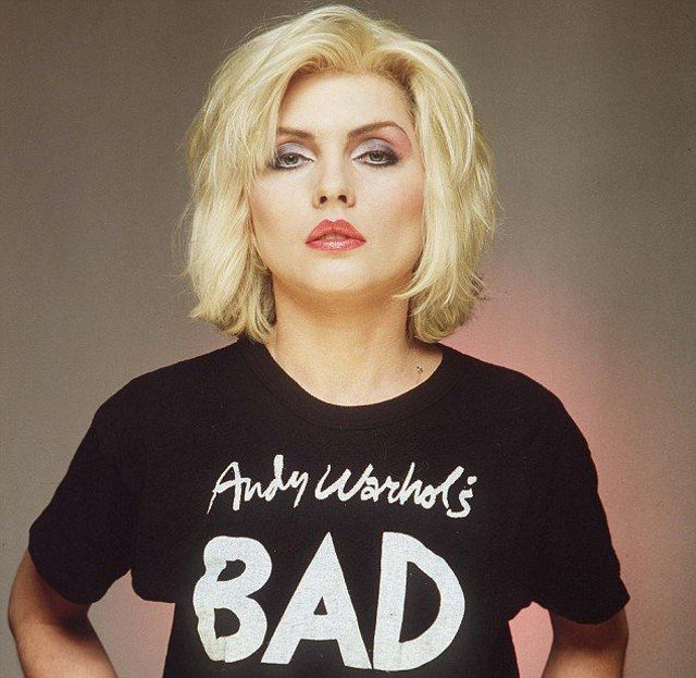 Debbie Harry Wearing Andy Warhol's Bad T-Shirt, 1979