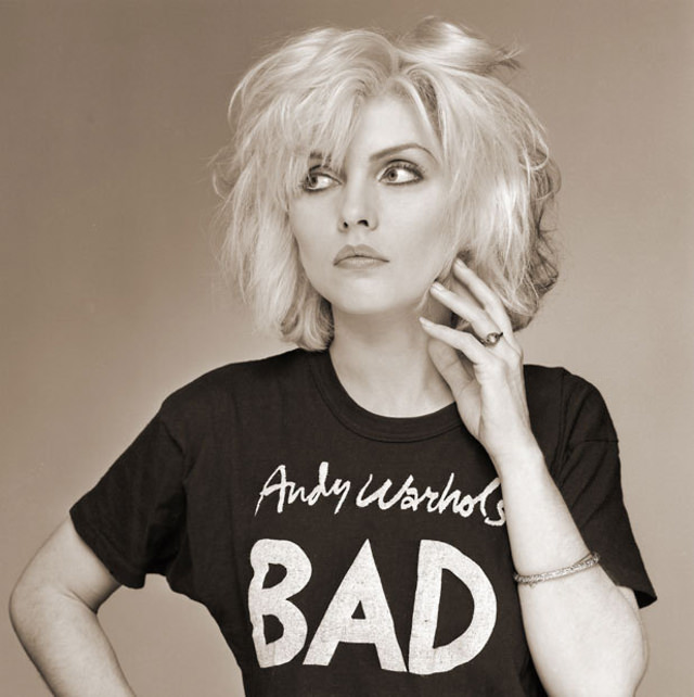 Debbie Harry Wearing Andy Warhol's Bad T-Shirt, 1979