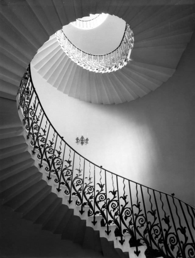 Tulip staircase, Queens House, Greenwich, London