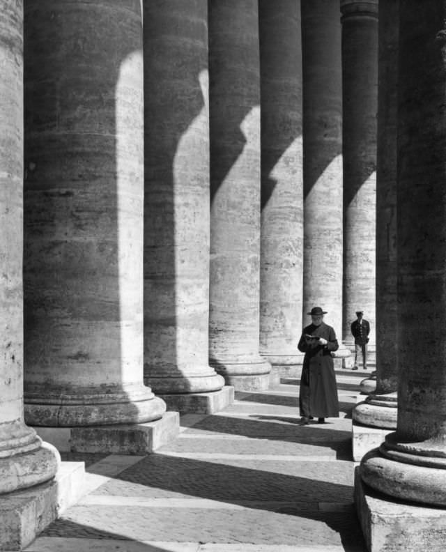 The colonnade, St Peter’s Square, Rome