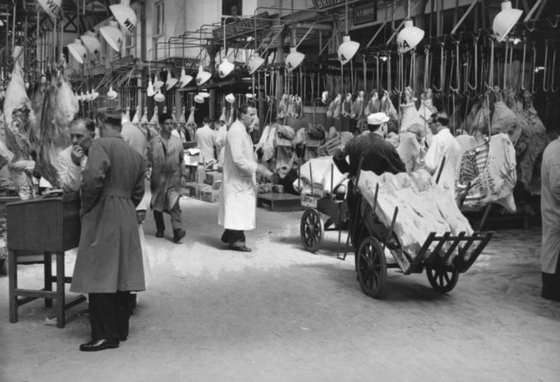 Central markets, West Smithfield, London