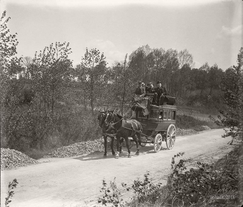 Hotel omnibus, 1900