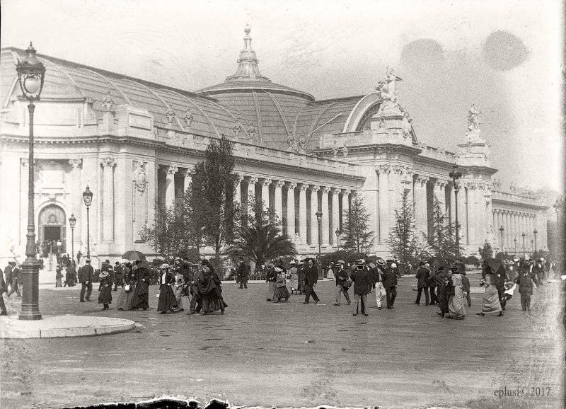 The Grand Palais, Paris, the Universal Exhibition of 1900