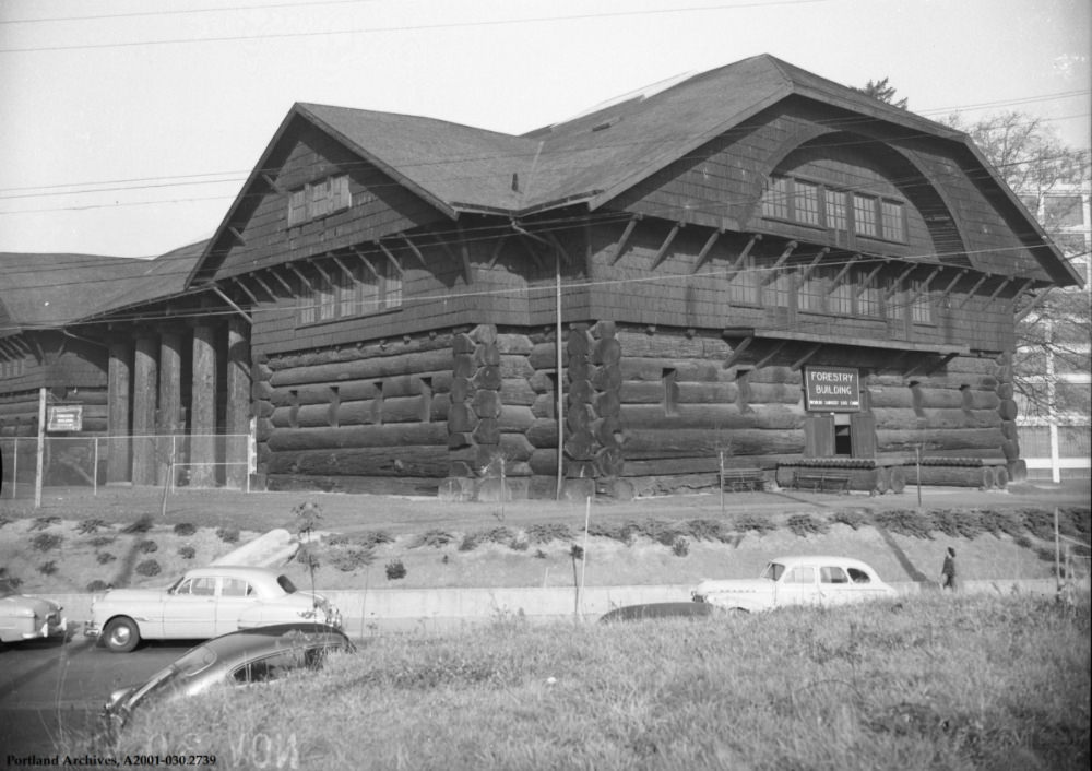 The Forestry Building in 1956.