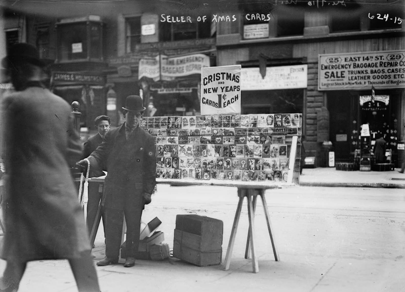 Fascinating Historical Photos of Holiday Shopping in New York City from the Early 20th Century