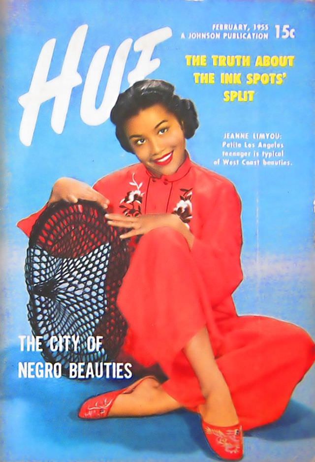 Jeanne Limyou, Hue magazine, February 1955