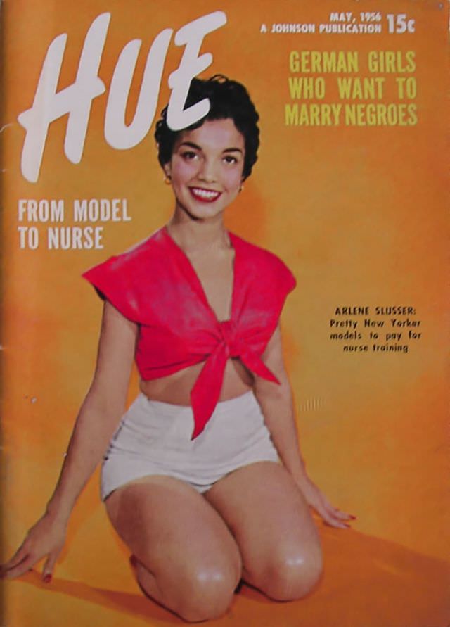German Girls Who Want To Marry Negroes, Hue magazine, May 1956