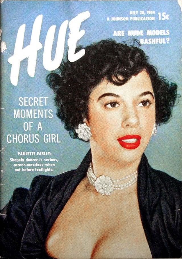 Black Dancer Paulette Easley, Hue Magazine, July 28, 1954
