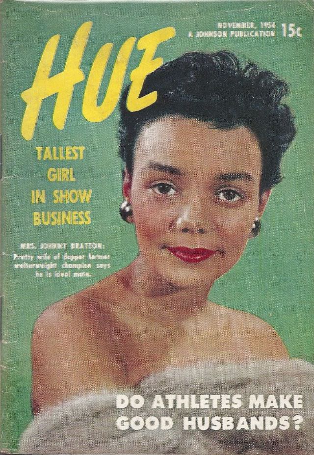 Do Athletes Make Good Husbands, Mrs. Johnny Bratton Responds, Hue magazine, November 1954