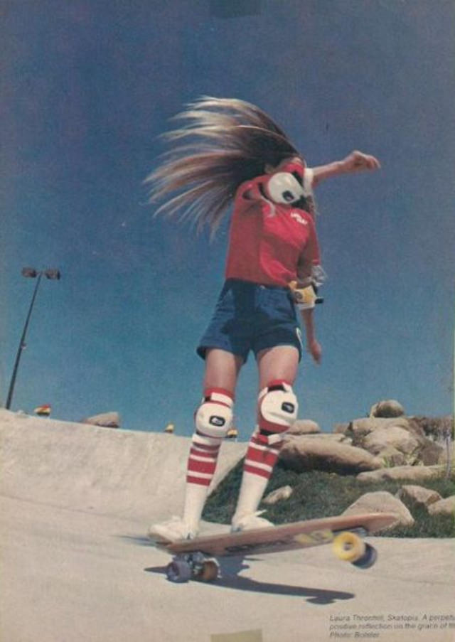 Laura Thornhill Caswell: Life Story and Photos of the Legendary Female Skateboarder