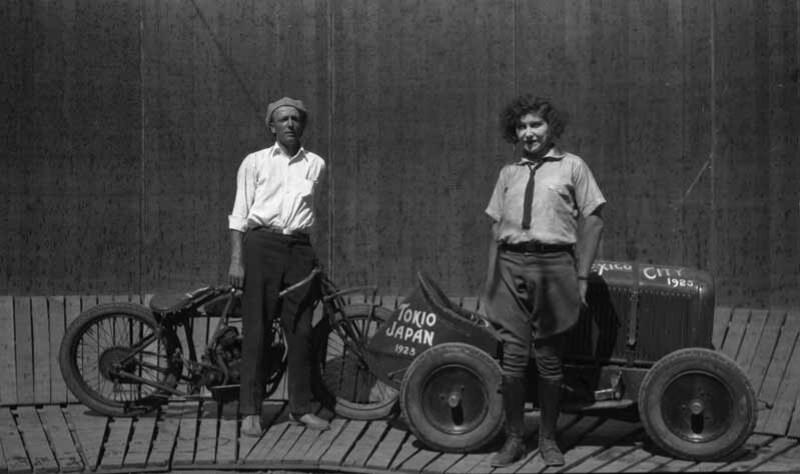 Lillian La France: The First female Motorcycle Stunt Rider from the 1930s