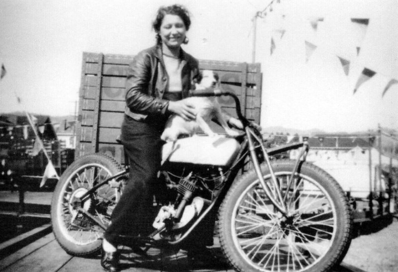 Lillian La France: The First female Motorcycle Stunt Rider from the 1930s