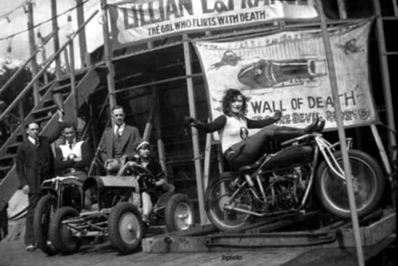 Lillian La France: The First female Motorcycle Stunt Rider from the 1930s