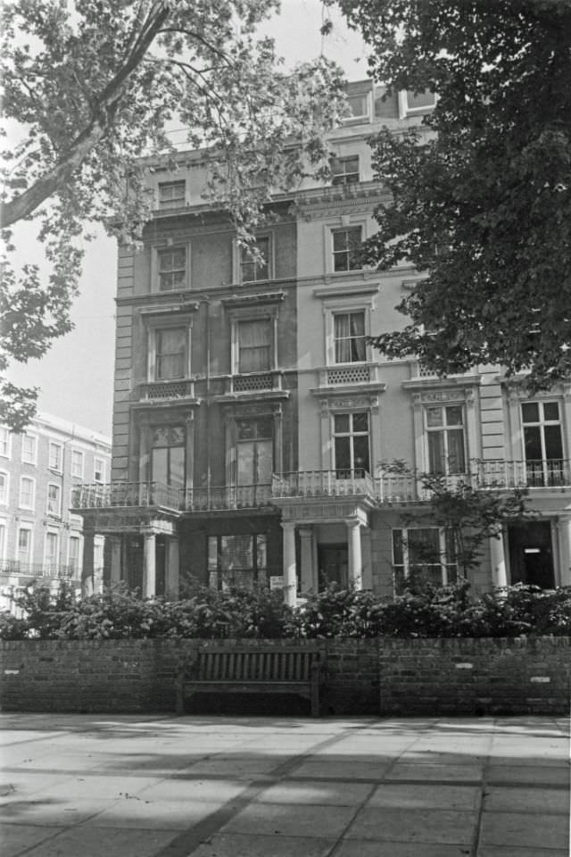 St. Stephen's Gardens, London W2, 1977