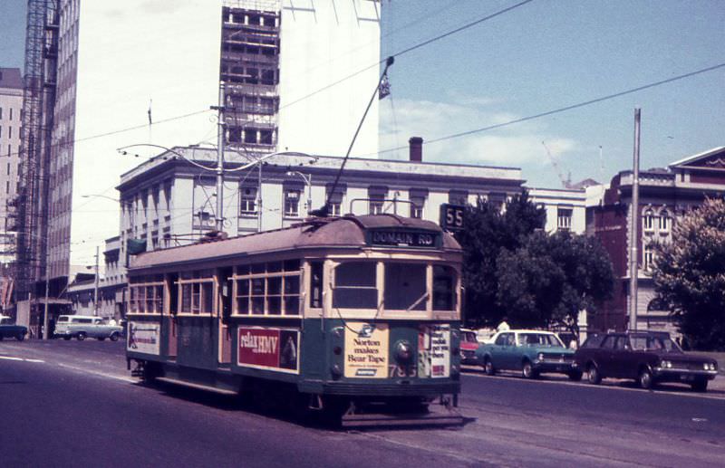 William Street, Melbourne, 1972