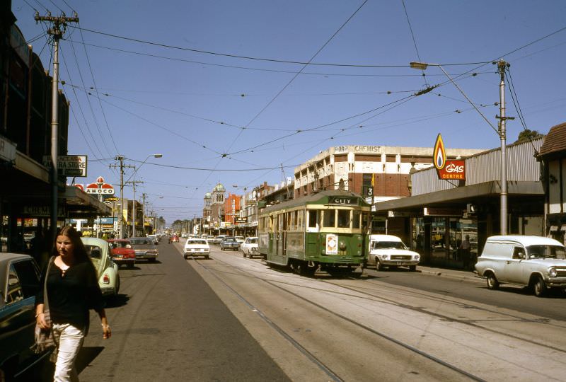 Malvern East, line 3, Melbourne, 1973