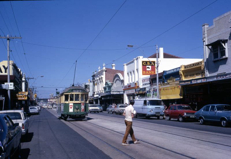 Malvern East, line 3, Melbourne, 1973