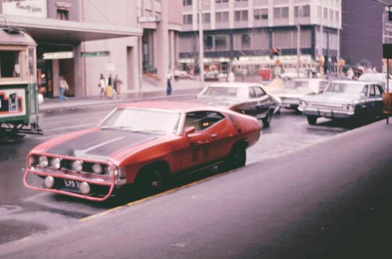 Melbourne street scenes, 1974