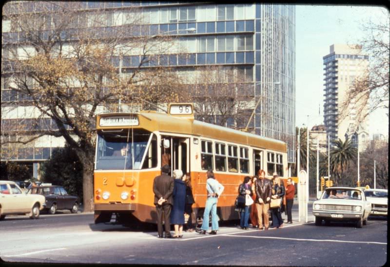 Melbourne tram, circa 1970s