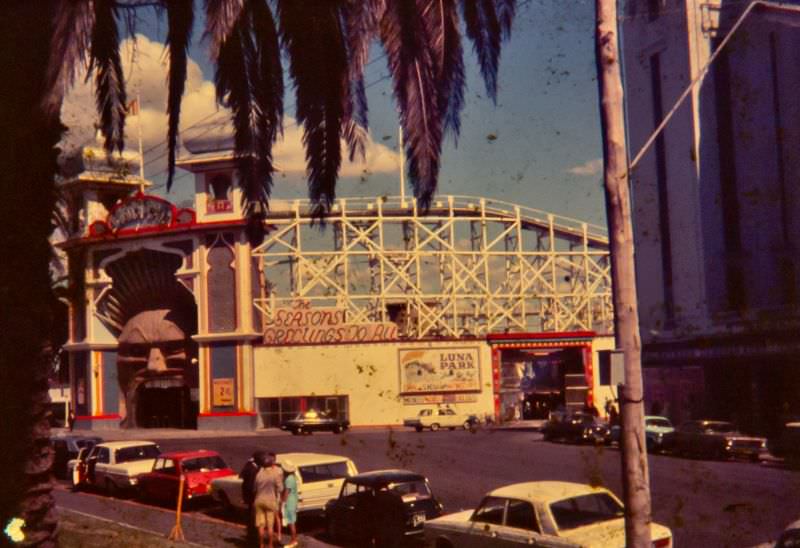 Luna Park, Melbourne, 1970