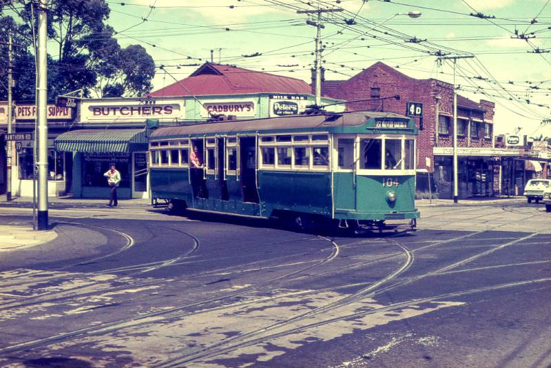 Hawthorn Road, Melbourne, 1971