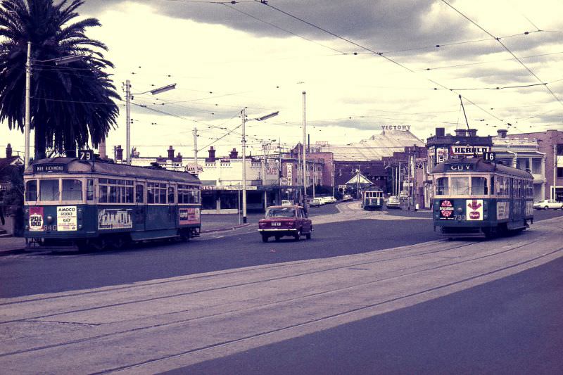 Melbourne street scenes, 1971