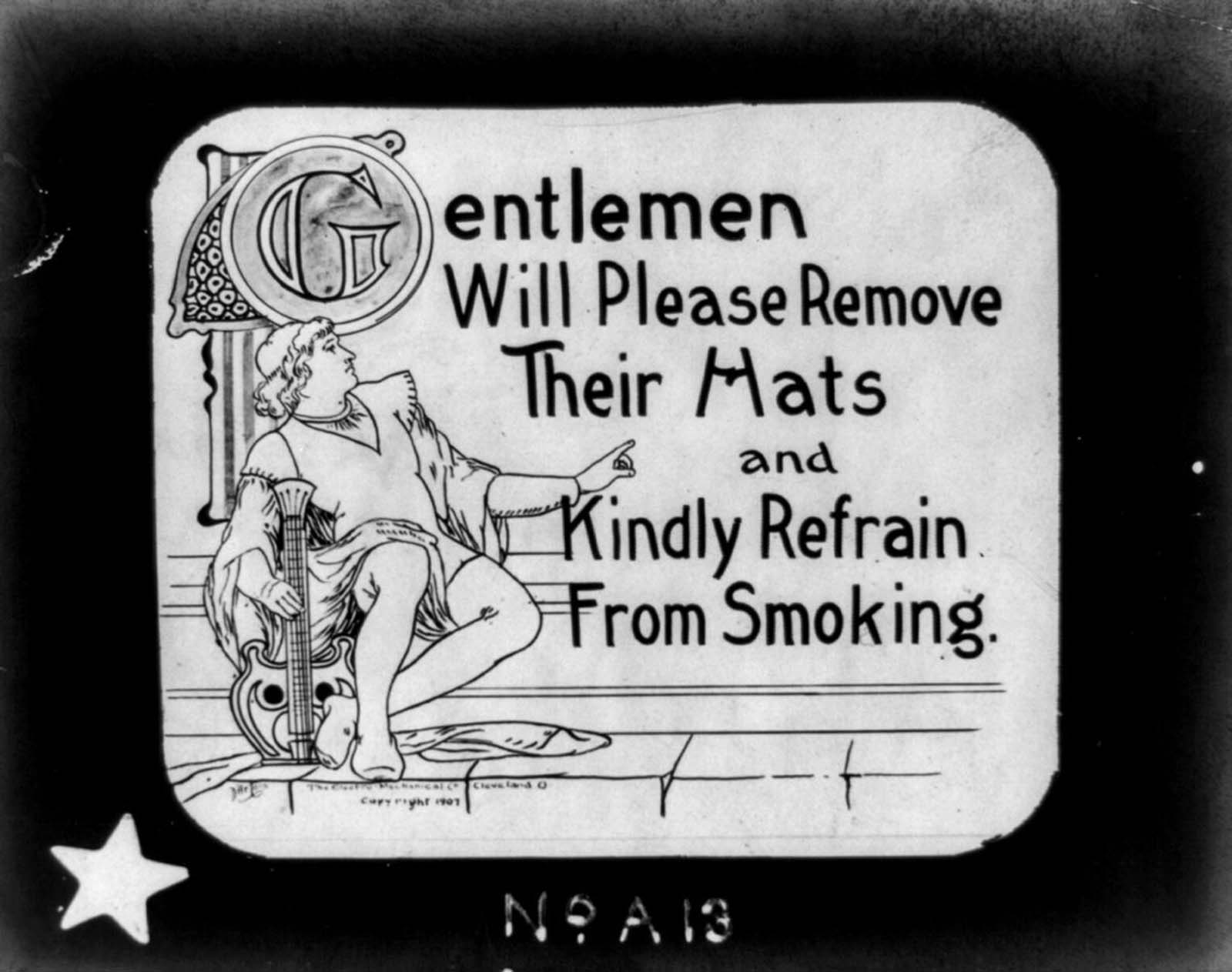 Bizarre Rules and etiquette from the 1910s that early Movie-goers had to follow