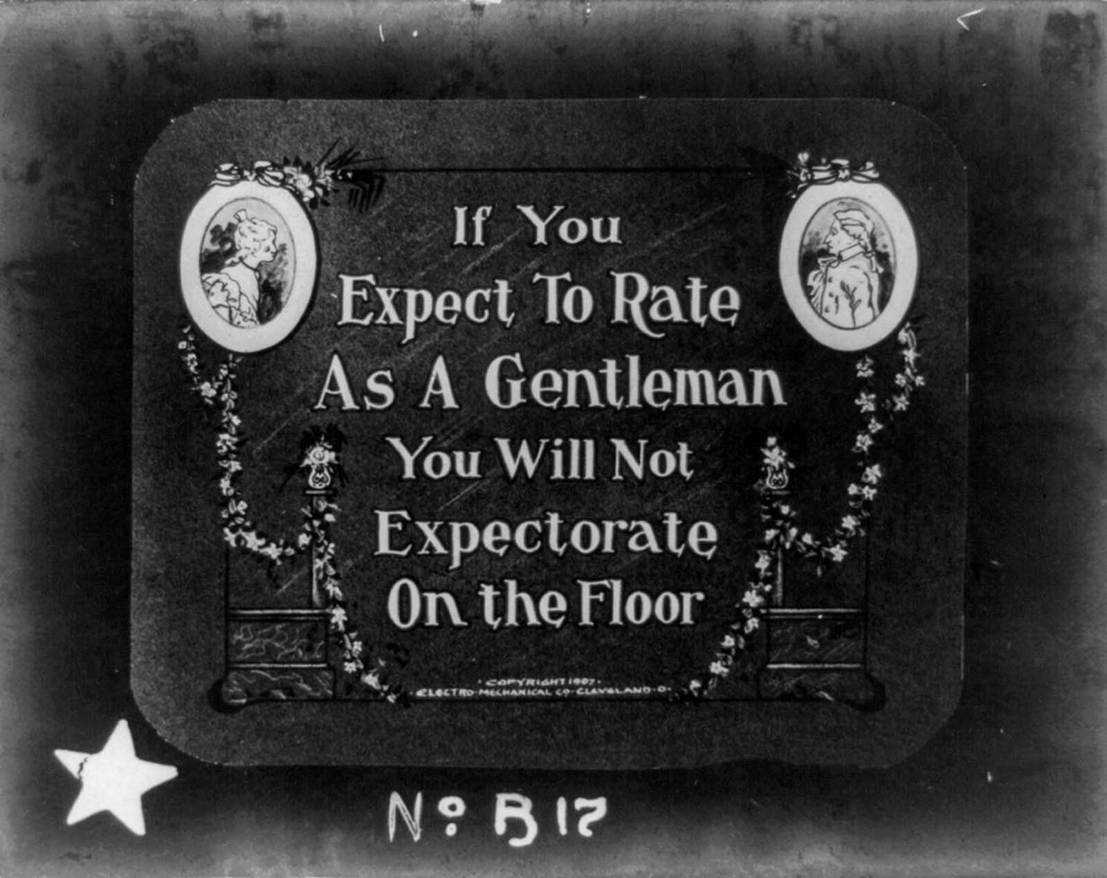 Bizarre Rules and etiquette from the 1910s that early Movie-goers had to follow