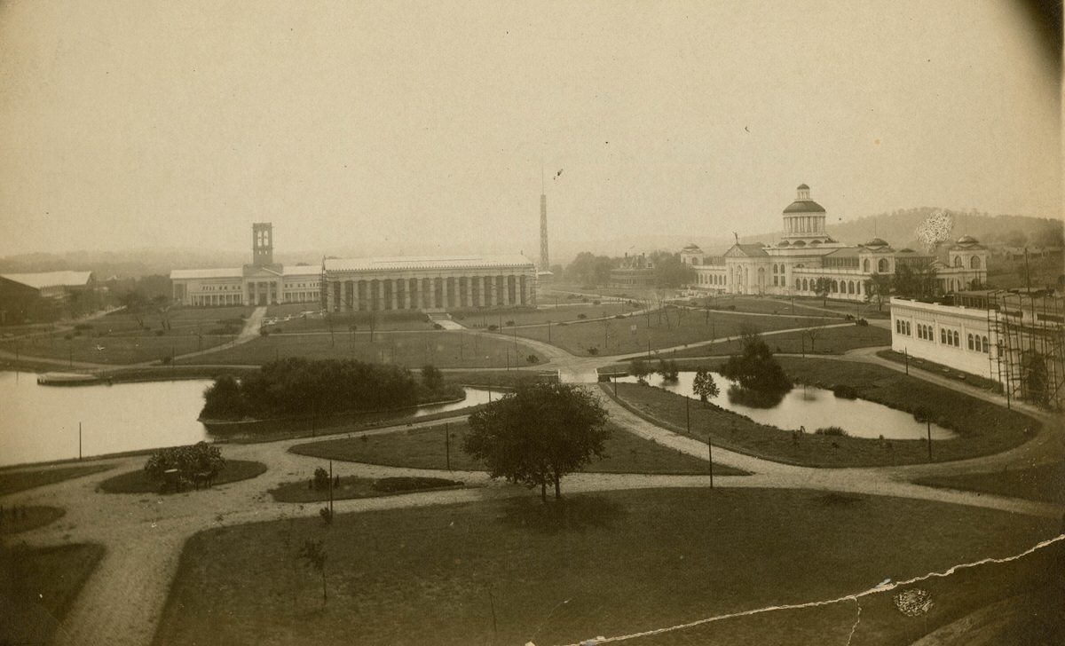 General view of Centennial Park, 1897